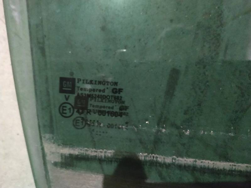 AS3 Opel Signum 2005 Seitenscheibe Fenster Seiten Scheibe Hinten Rechts - Thumbnail 2