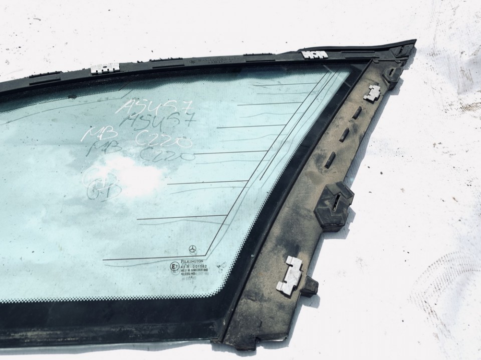 Mercedes-Benz C-CLASS 2002 Corner quarter window glass - REAR RIGHT - Thumbnail 2