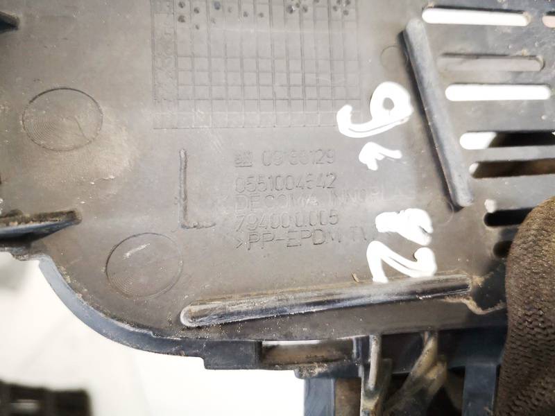 09186129 Opel Vectra 2004 Bumper Grille - FRONT LEFT - Thumbnail 3