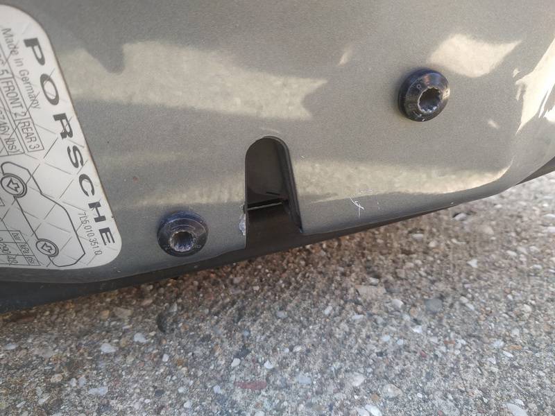 Porsche Cayenne 2004 Oven Lukko - EDESSÄ VASEMMALLA - Thumbnail 2