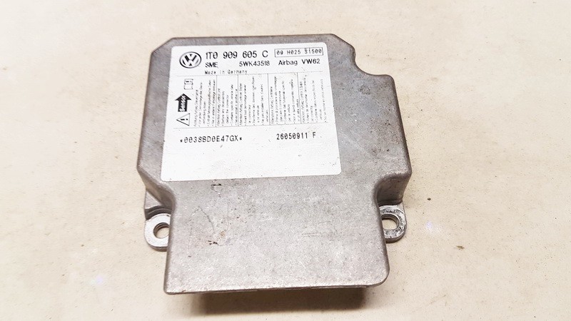 1T0909605C Volkswagen Touran 2005 Airbag crash sensors module