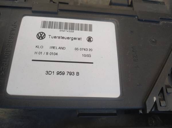 3D1959793B Porsche Cayenne 2004 Oven Ikkunan Nostajan Moottori - EDESSÄ VASEMMALLA - Thumbnail 2