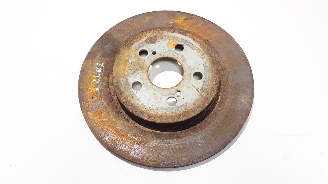 NEVENTILIUOJAMAS Toyota Urban Cruiser 2010 Tylna tarcza hamulcowa - TYLNE