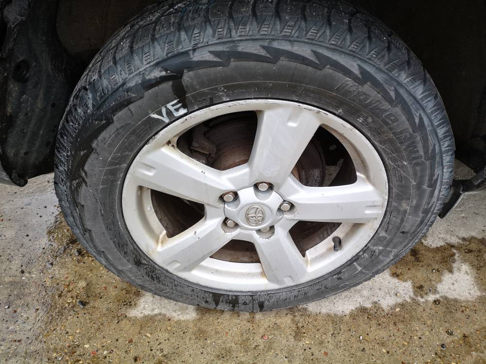 5X114.3 Toyota RAV-4 2007 Komplet Kół Zimowych R17 - Thumbnail 3