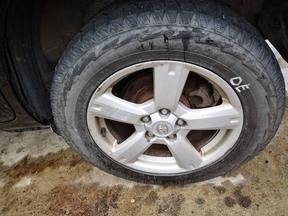 5X114.3 Toyota RAV-4 2007 Komplet Kół Zimowych R17 - Thumbnail 2