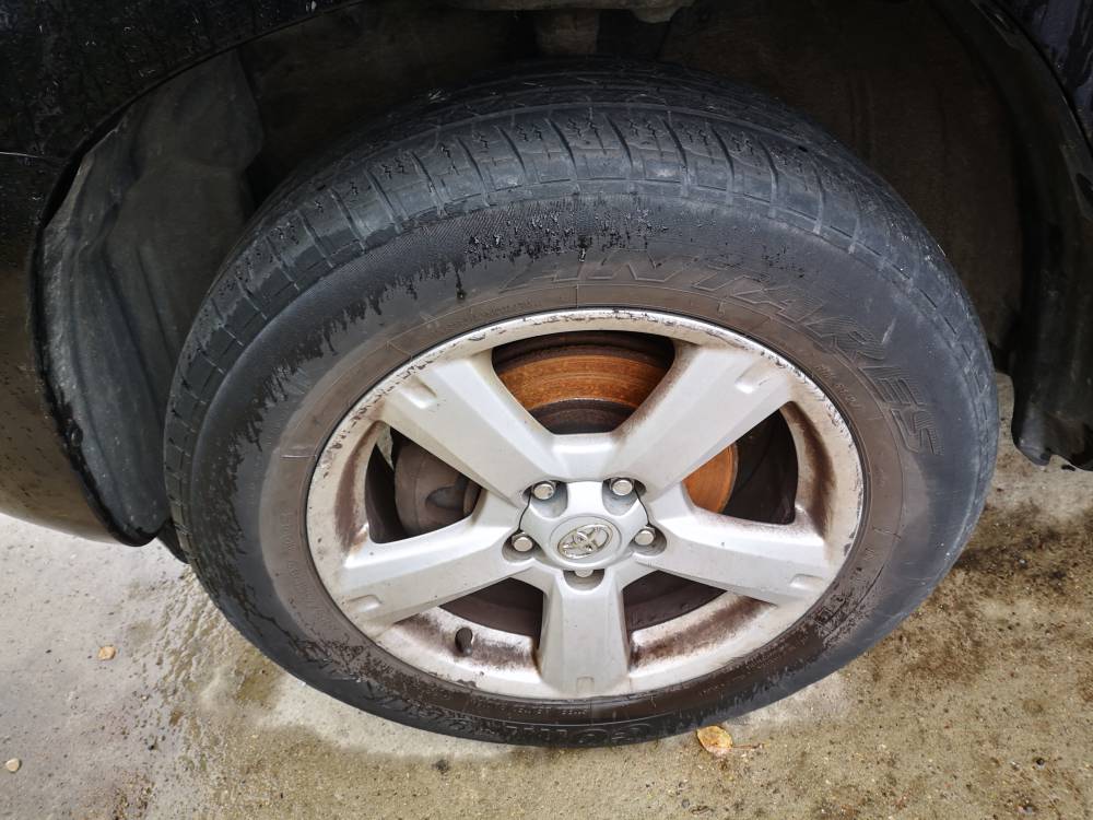 5X114.3 Toyota RAV-4 2007 Komplet Kół Zimowych R17