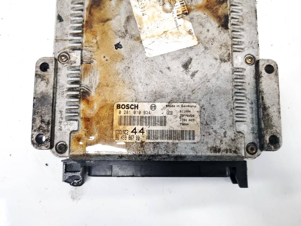 0281010934 Peugeot 806 2002 Moottorin ohjainyksikkö - Thumbnail 4