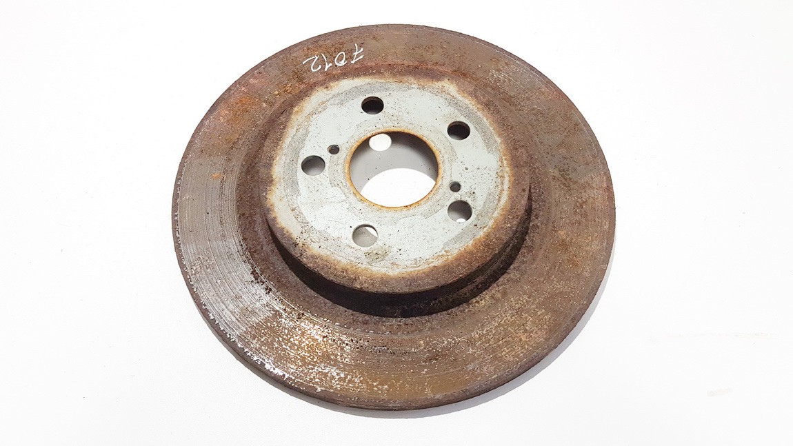 NEVENTILIUOJAMAS Toyota Urban Cruiser 2010 Tylna tarcza hamulcowa - TYLNE