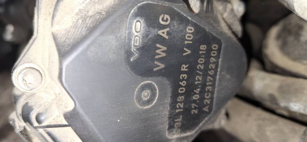 03L128063R Skoda Yeti 2012 Stellantrieb Wirbelsteuerung Ventil (Drosselklappe) - Thumbnail 4