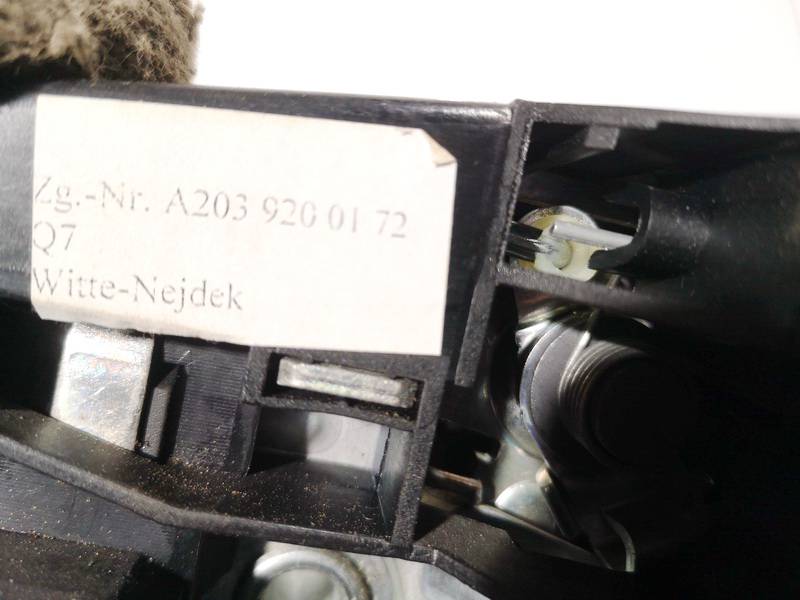 A2039200172 Mercedes-Benz C-CLASS 2002 Gatillo de cierre del asiento trasero - Thumbnail 3