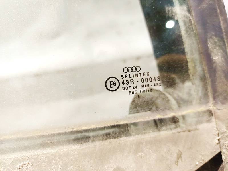 AS2 Audi A4 1996 Door-Drop Glass - REAR RIGHT - Thumbnail 2
