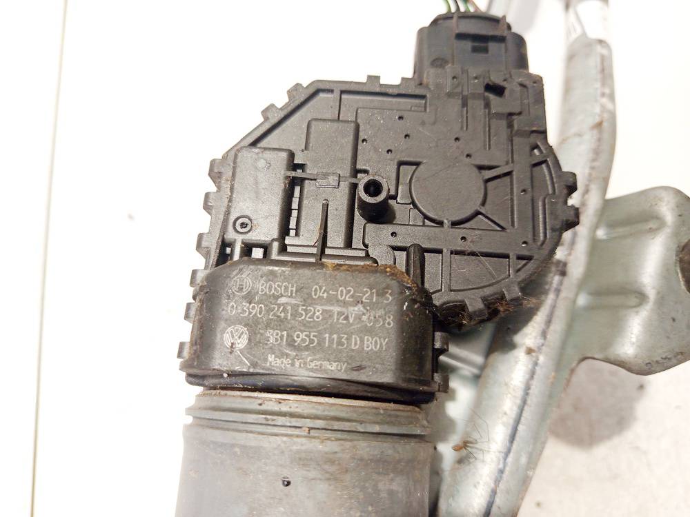 0390241528 Skoda Superb 2005 Моторчик стеклоочистителя передний - Thumbnail 3