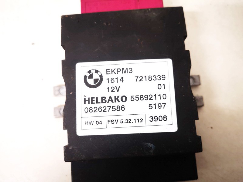 16147218339 55892110 Fuel Pump Relay BMW 3Series 2006 EIS01305326