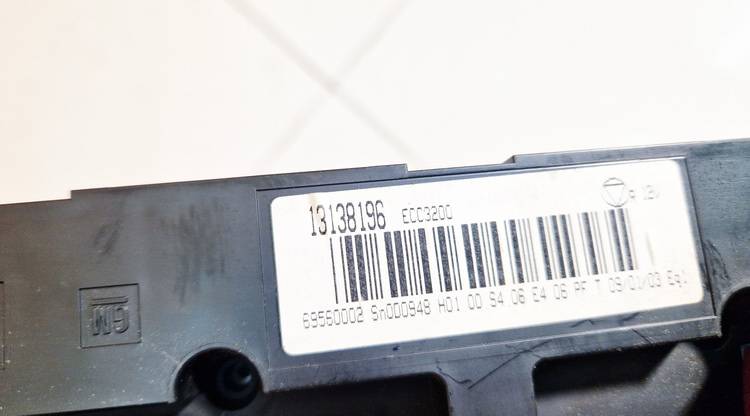 13138196 Opel Vectra 2003 Commande chauffage - Thumbnail 3