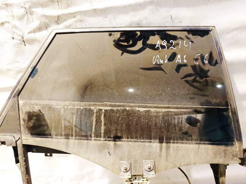 AS2 Audi A6 2005 Szyba drzwi - TYLNE PRAWE