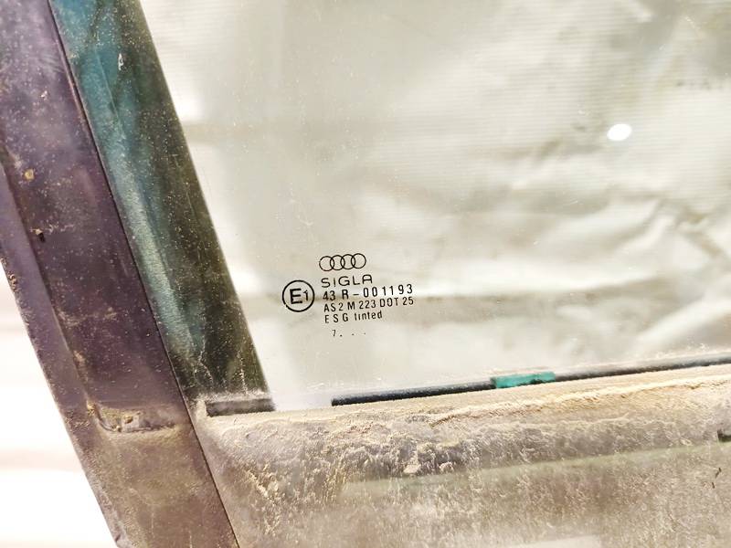 AS2 Audi A4 1997 Szyba drzwi - PRZEDNIE PRAWE - Thumbnail 2