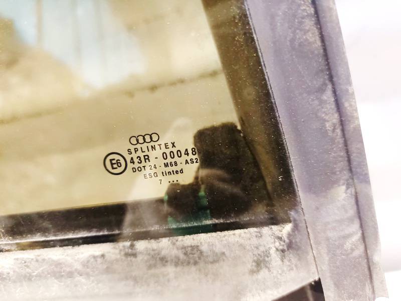 AS2 Audi A4 1997 Szyba drzwi - TYLNE PRAWE - Thumbnail 2