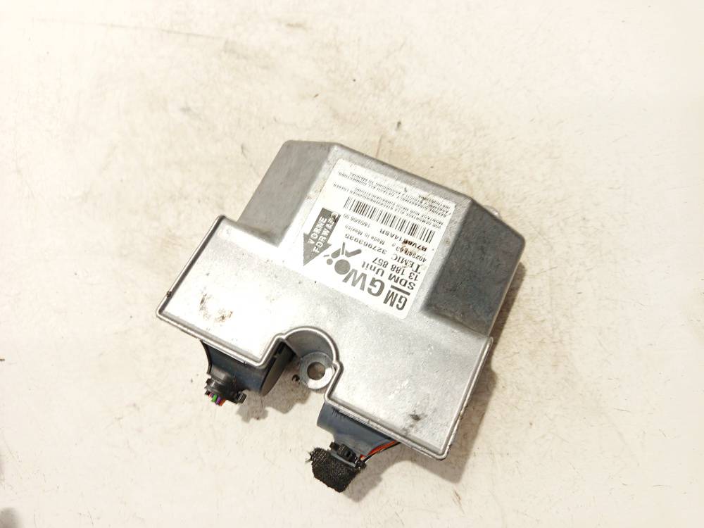 13188857 Opel Astra 2006 Блок управления AIR BAG - Thumbnail 2