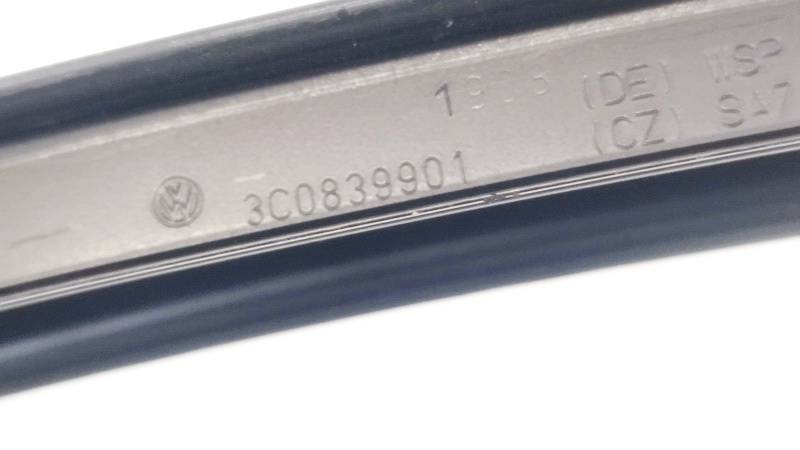 3C0839901 Volkswagen Passat 2008 Glass Trim Molding-weatherstripping - REAR LEFT - Thumbnail 3