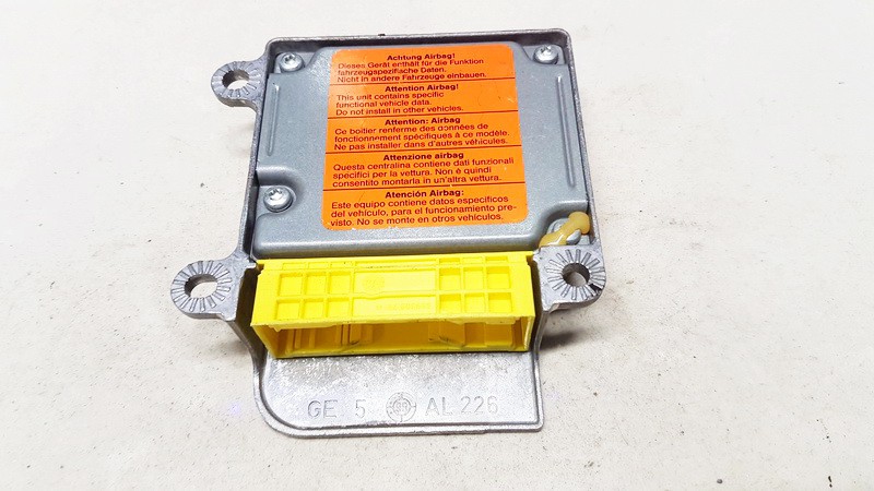 6Q0909605B Volkswagen Passat 1998 Airbag crash sensors module - Thumbnail 2