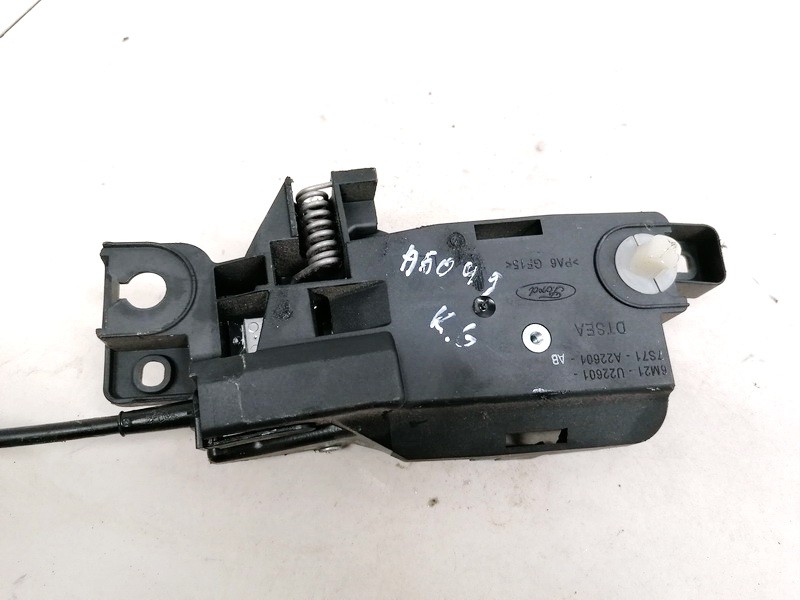 6M21U22601AB Ford S-Max 2009 Poignée Interne Port arrerie gauche - Thumbnail 2