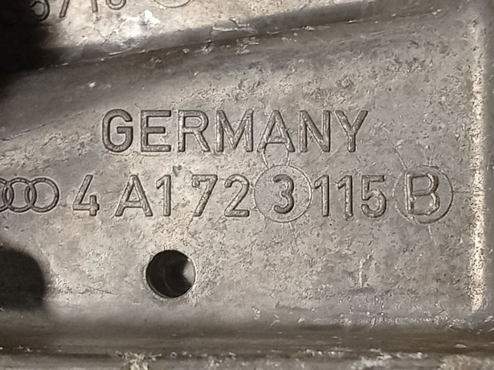 4A1723115B Audi 100 1993 Pedal work, Brake pedal, Pedal bracket, Clutch pedal - Thumbnail 4