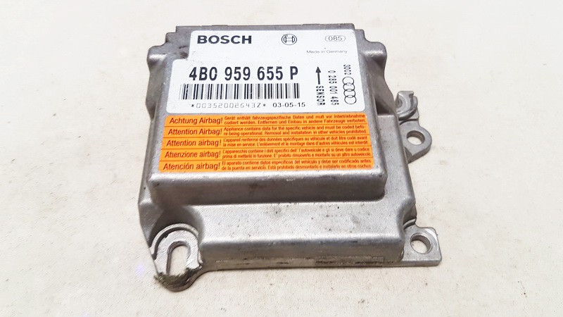 4B0959655P Audi A6 2000 Airbag crash sensors module