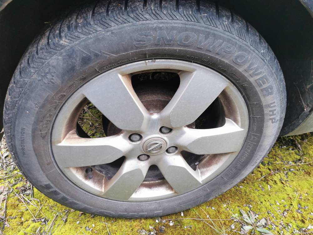4X100 Nissan Note 2006 Komplet Kół Zimowych R16 - Thumbnail 2