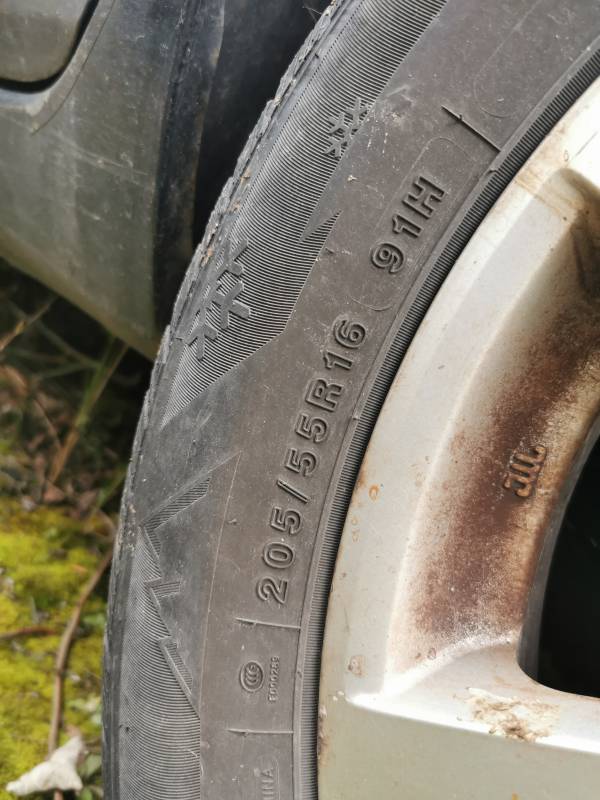 4X100 Nissan Note 2006 Komplet Kół Zimowych R16 - Thumbnail 5