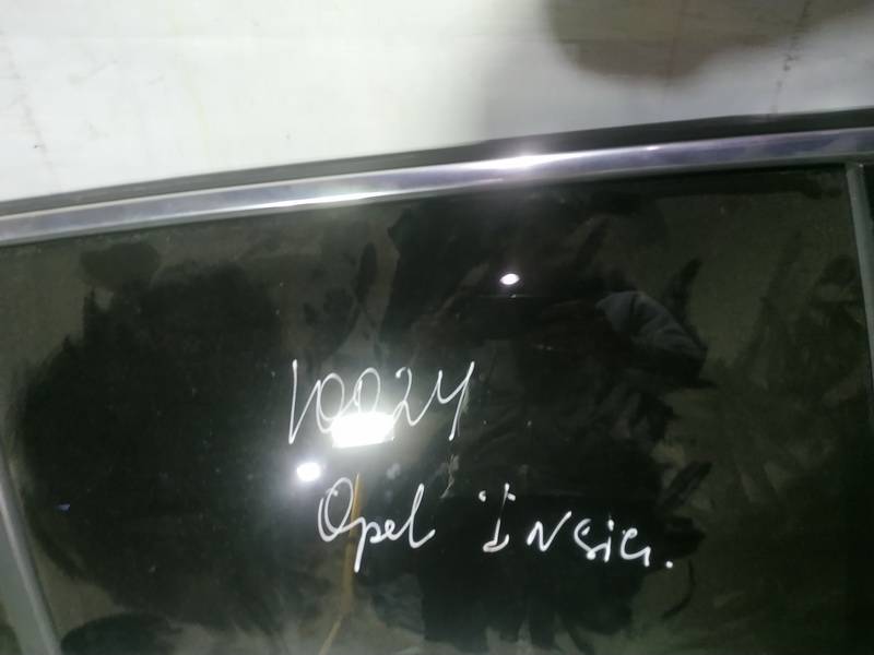 AS2 Opel Insignia 2010 Door-Drop Glass - REAR RIGHT