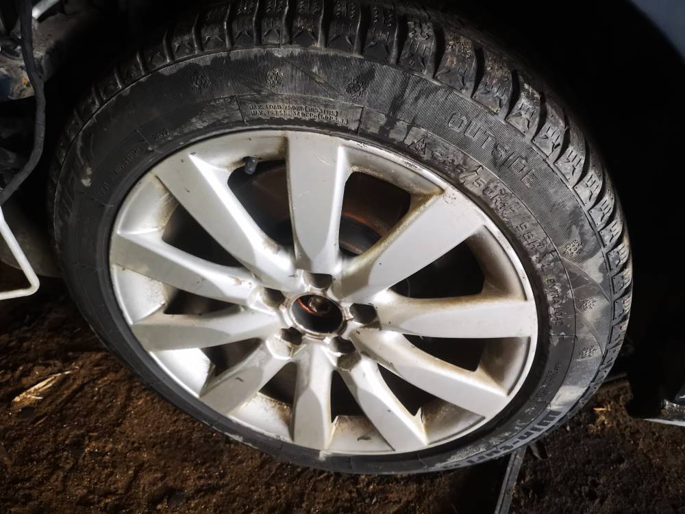 5X112 Audi A4 2009 Komplet Kół Zimowych R17