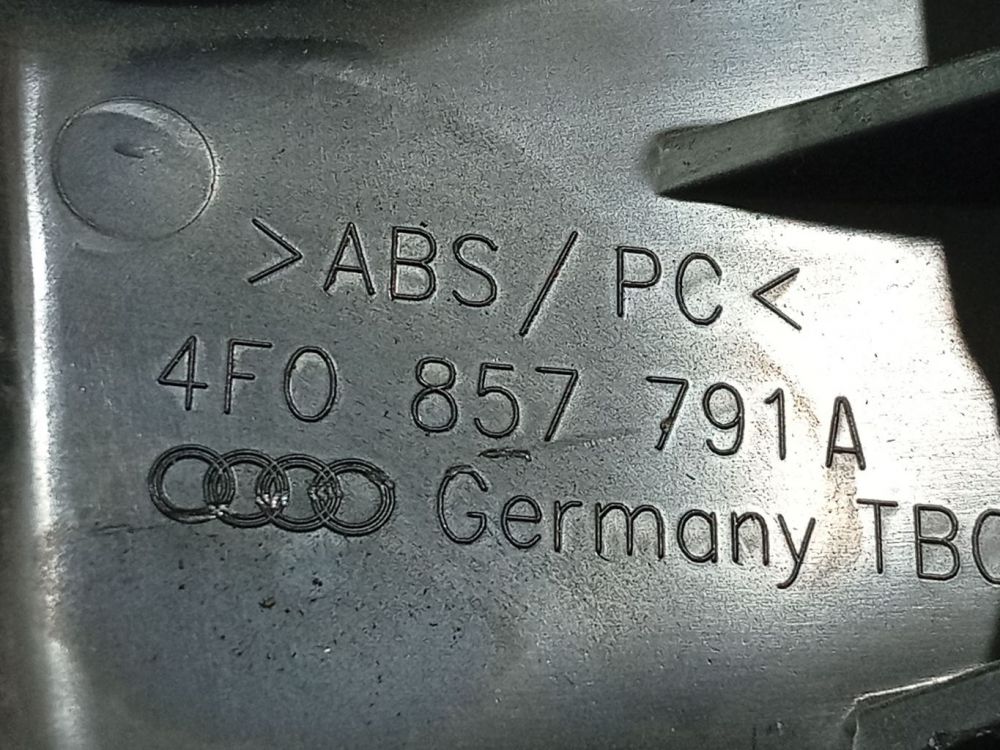 4F0857791A Audi A6 2005 Salona apdare (plastmasas) - Thumbnail 4