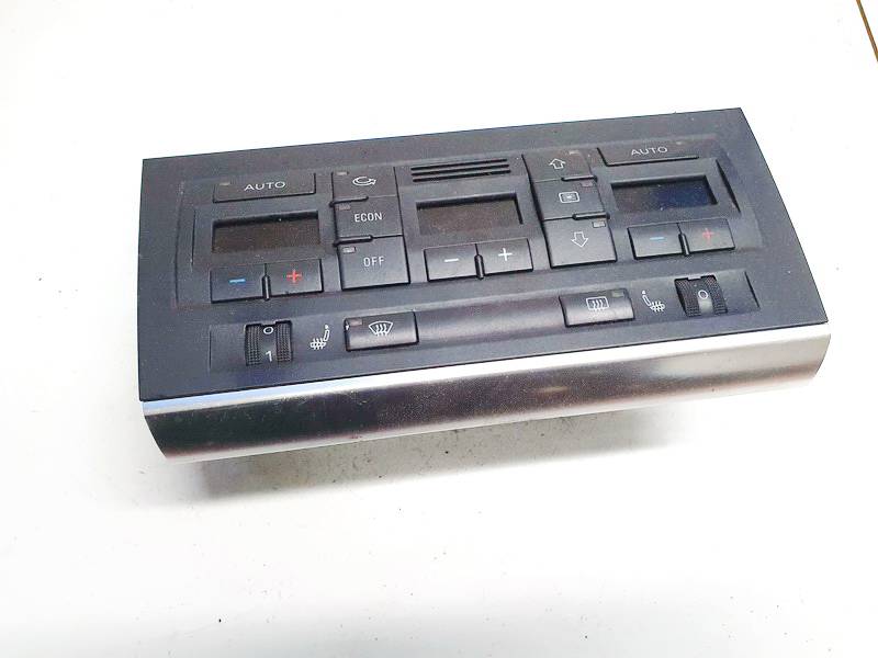 8E0820043AK Audi A4 2005 Panel sterowania klimatyzacją (przełączniki ogrzewania)