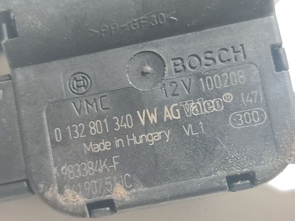 0132801340 Skoda Octavia 2008 Heater Vent Flap Control Actuator Motor - Thumbnail 4