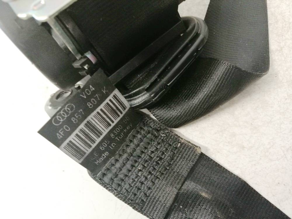 4F0857807K Audi A6 2009 Drošības josta - AIZMUGURE VIDUR - Thumbnail 3