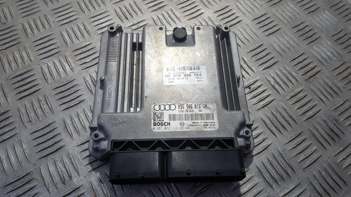 03G906016GN Audi A4 2006 CALCULATEUR MOTEUR