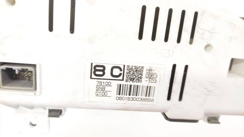 HR0363103 Honda Civic 2007 Speedometers - Cockpit - Speedo Clocks Instrument - Thumbnail 3