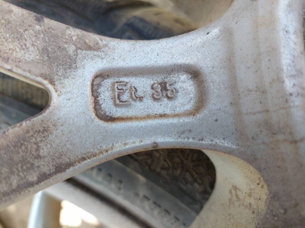 5×112 Mercedes-Benz C-CLASS 2001 Jeu de roues pluie R16 - Thumbnail 6