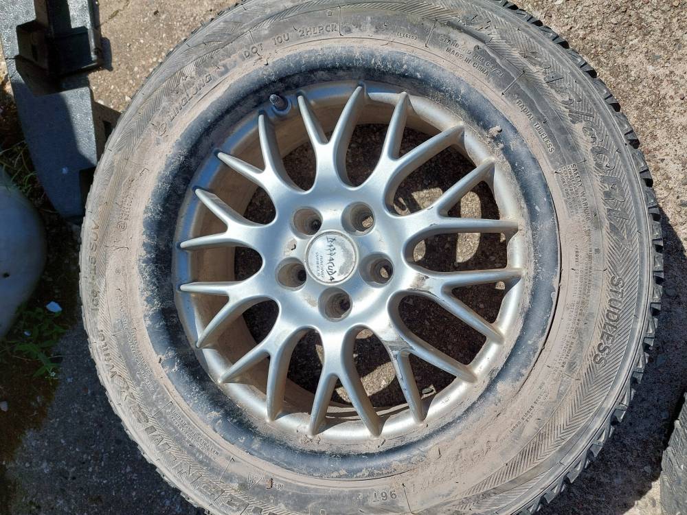 5×112 Mercedes-Benz C-CLASS 2001 Jeu de roues pluie R16 - Thumbnail 4