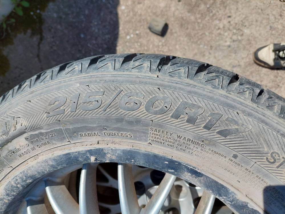 5×112 Mercedes-Benz C-CLASS 2001 Jeu de roues pluie R16 - Thumbnail 7