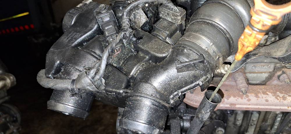 9657485480 Citroen C4 Picasso 2007 High Flow Throttle Body Valve (Air Control Valve) - Thumbnail 2