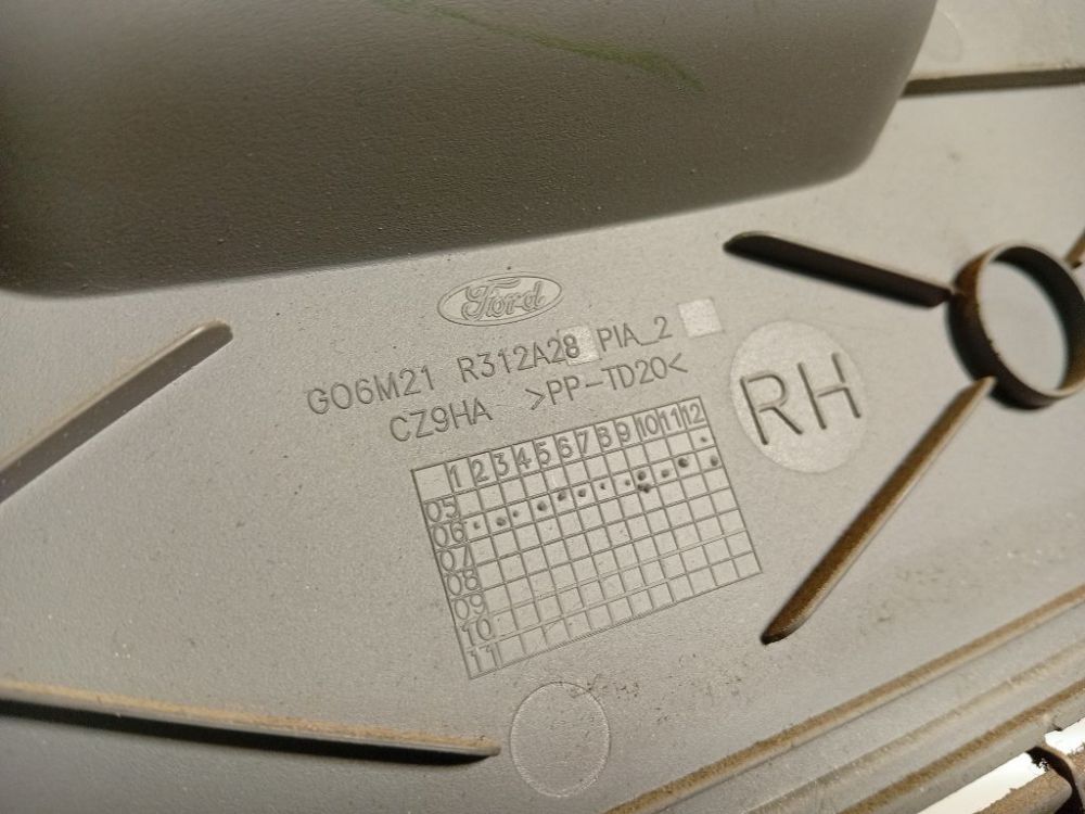 G06M21R312A Ford S-Max 2007 Wykończenie wnętrza (plastikowe elementy) - Thumbnail 4