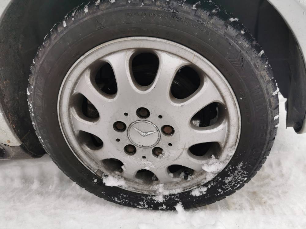 5X112 Mercedes-Benz A-CLASS 2001 Komplet Kół Zimowych R15