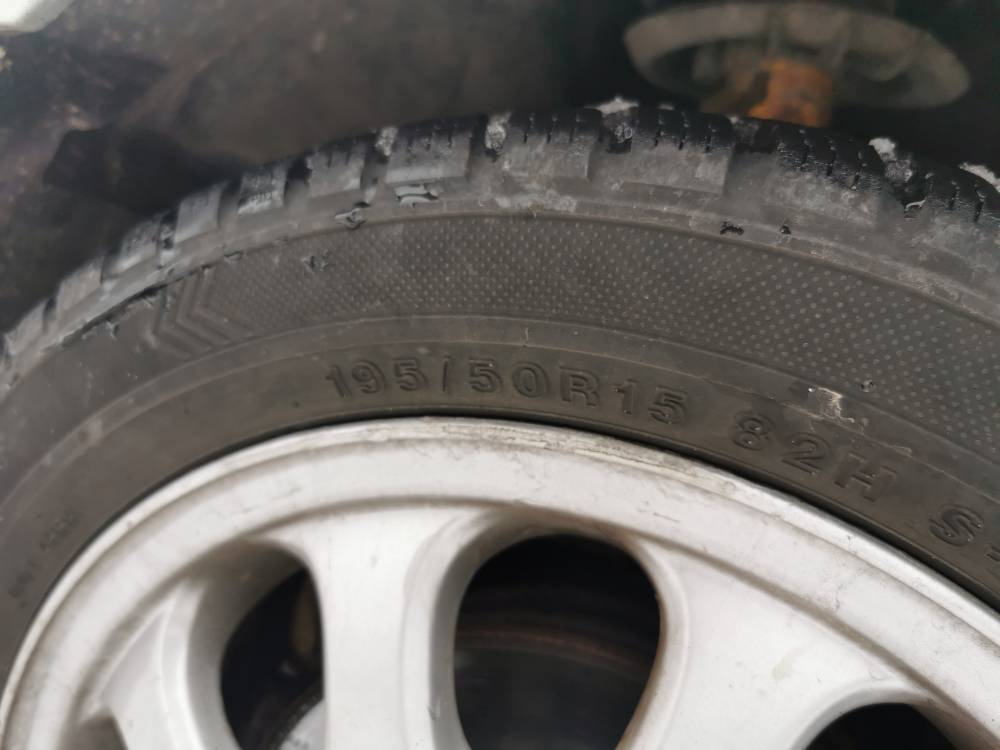 5X112 Mercedes-Benz A-CLASS 2001 Liettuan renkaiden komplekti R15 - Thumbnail 5