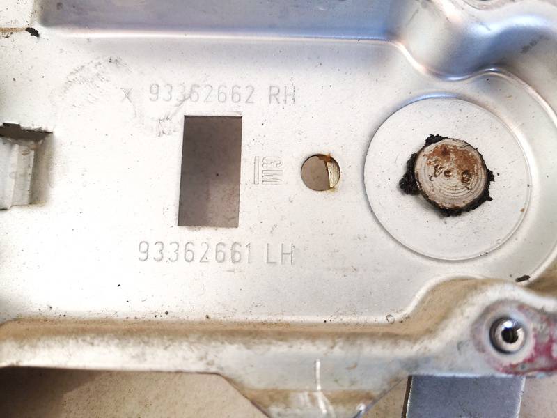 93362661 Opel Meriva 2004 Door winder mechanism (Window Regulator) - FRONT RIGHT - Thumbnail 2