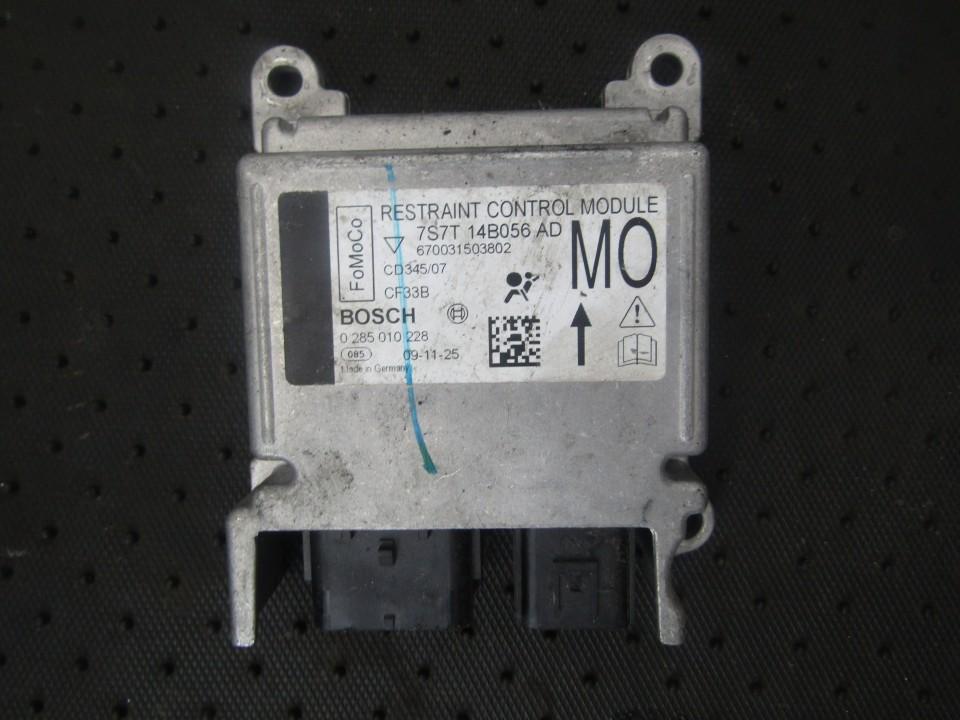 7S7T14B056AD Ford Mondeo 2008 Steuergerät ECU Modul Airbag steuergerät