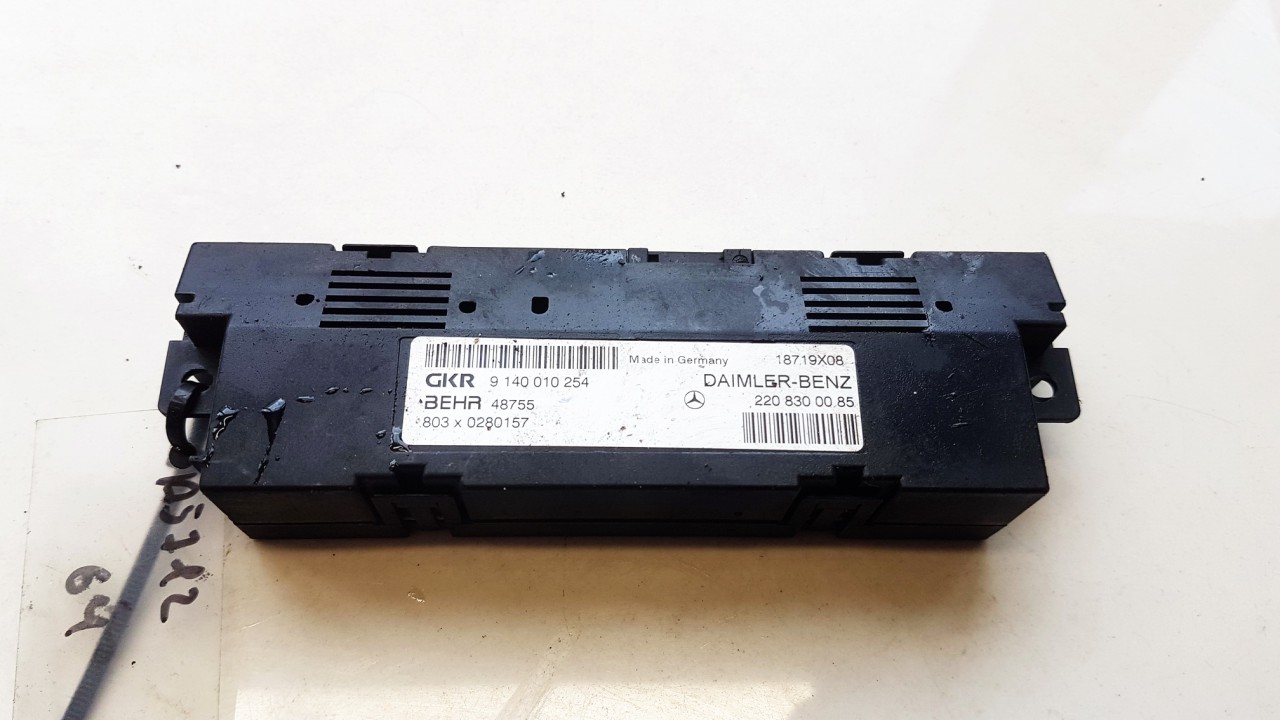 9140015640 Mercedes-Benz S-CLASS 2001 Other computers