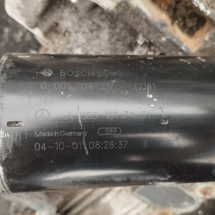 001108217 Mercedes-Benz A-CLASS 2004 Starter Motor - Thumbnail 3