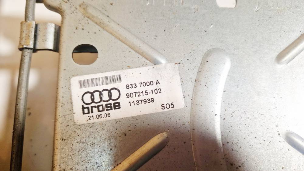 8337000A Audi A6 2006 Seat Motor Regulator - FRONT RIGHT - Thumbnail 3