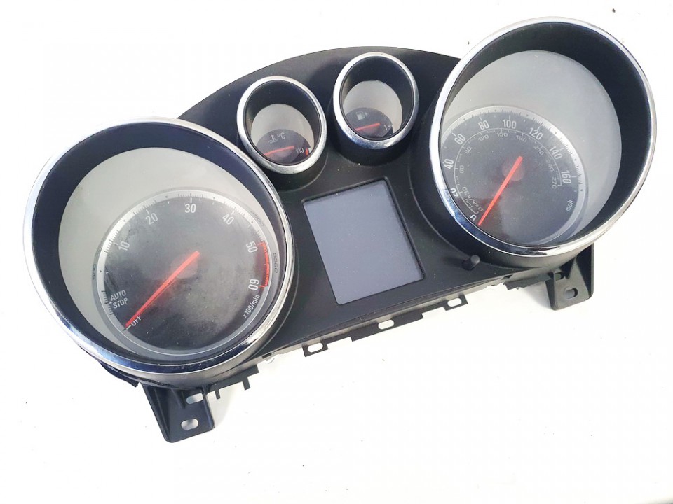 769317420U Opel Astra 2014 Speedometers - Cockpit - Speedo Clocks Instrument